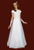 KRE290 White Communion Dress