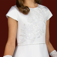 KRE290 White Communion Dress