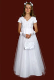 KRE293 White Communion Dress