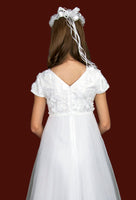 KRE293 White Communion Dress