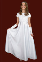 KRE294 White Communion Dress