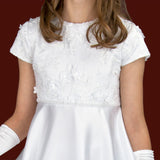 KRE294 White Communion Dress