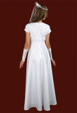 KRE294 White Communion Dress