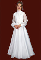 KRE298 White Communion Dress