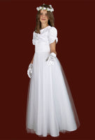 KRE299 White Communion Dress