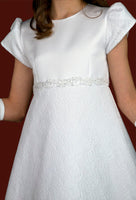 KRE306 White Communion Dress