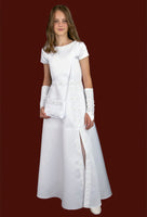 KRE307 White Communion Dress