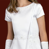 KRE307 White Communion Dress