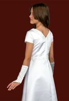 KRE307 White Communion Dress