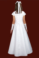 KRE310 White Communion Dress