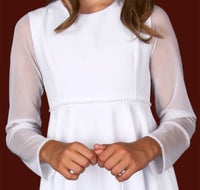KRS176 White Communion Dress