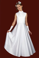 KRS180 White Communion Dress