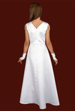 KRS181 White Communion Dress