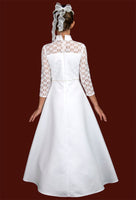 KRE304 White Communion Dress