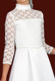 KRE304 White Communion Dress