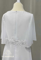 ELIZA BZ-118 White Communion Dress