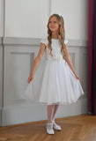 KLARA BZ-091 Short White Dress