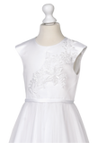 OLIVIA BZ-045 White Communion Dress