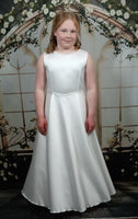 KRS120 White Communion Dress (plus sizes)