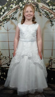 SP721 White Communion Dress (plus sizes)