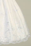 SALE SP171 White Communion Dress (8 yrs only)