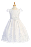SALE SP171 White Communion Dress (8 yrs only)