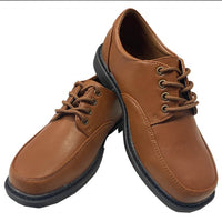 DAVID Boys Brown Formal Lace Up Shoes