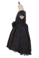 SALE KD402 Navy Dress (6 & 12 years only)