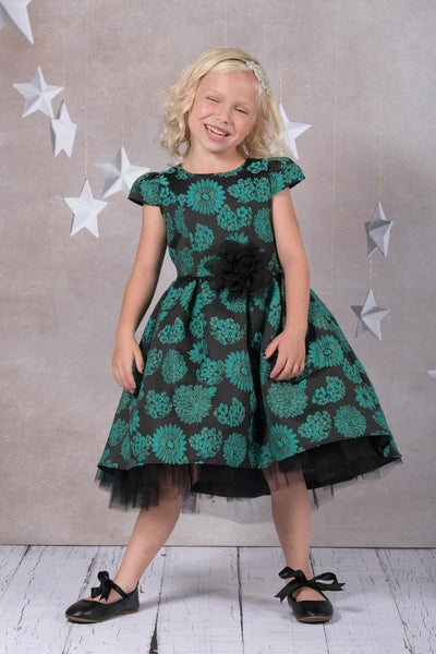 SALE KD402 Green Dress (10 years only)