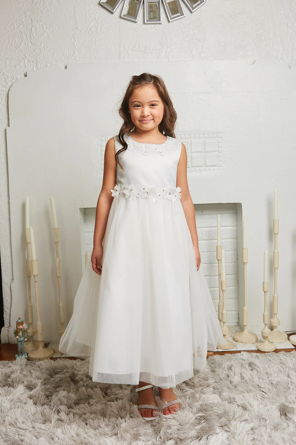 Plus size flower girl dresses size 20 online