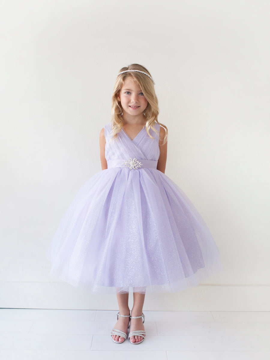 Lilac childrens dresses best sale