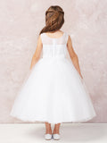 TK5753 White Dress (2-18 yrs)