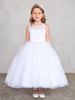 LAST CHANCE TK5794 Dress (8-12 yrs) available in white and ivory