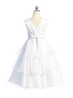 TK5815 White Dress (2-12 yrs)