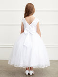 TK5819 White Communion Dress  Dress (8-18 yrs)
