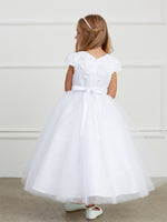 TK5823 White Dress (2-18 yrs)