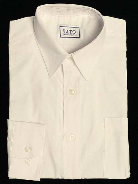 4t ivory dress shirt Karl Knox Boys Ivory Dress Shirt Brown Beige Black Tie Hanky Long Sleeve Size 4T