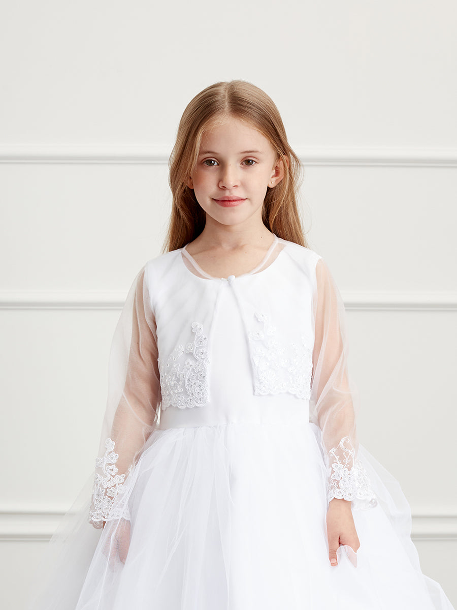 FLOWER GIRL BOLEROS CARDIGANS Leanai Athlone