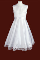 KRE249 White Communion Dress