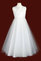 KRE254 White Communion Dress