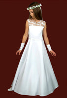 KRE265 White Communion Dress