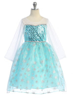 SALE KDF100 "Frozen" ELSA Dress (2, 8, 12 years only)