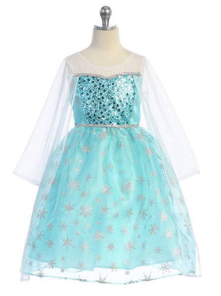 Frozen Elsa Disney inspired Dress Princess costume IN STOCK New FREE SHIP |  Elsa fancy dress, Frozen dress, Frozen elsa dress