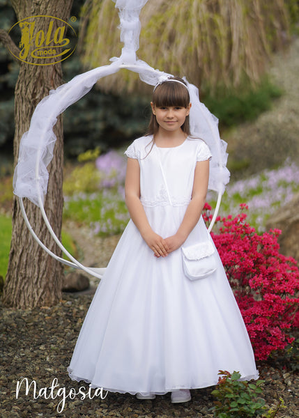MALGOSIA White Communion Dress