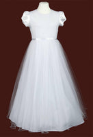 KRS155 White Communion Dress