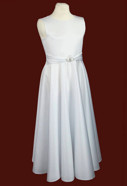 KRS157 White Communion Dress