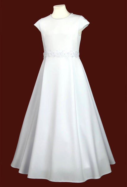 KRS161 White Communion Dress