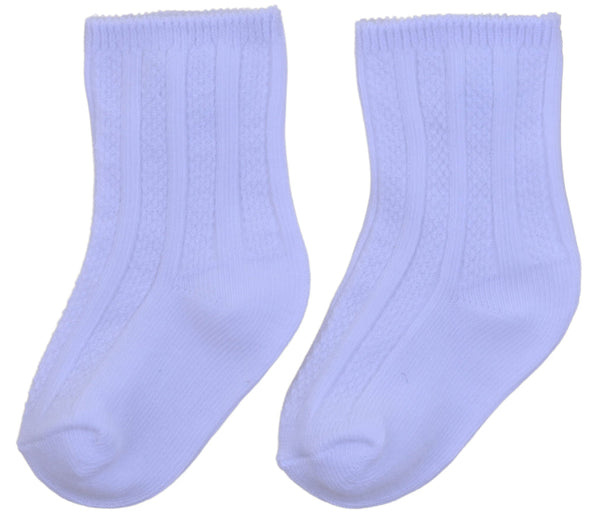 CANNES 2pp baby socks (white)