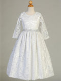 SP156 White Communion Dress (5-12 years)