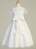 SP169 White Communion Dress (6-12 years and plus sizes)